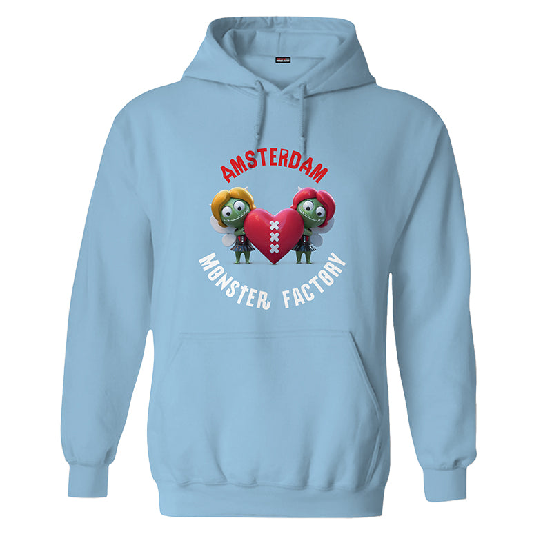 Love from Amsterdam Hoodie Blue