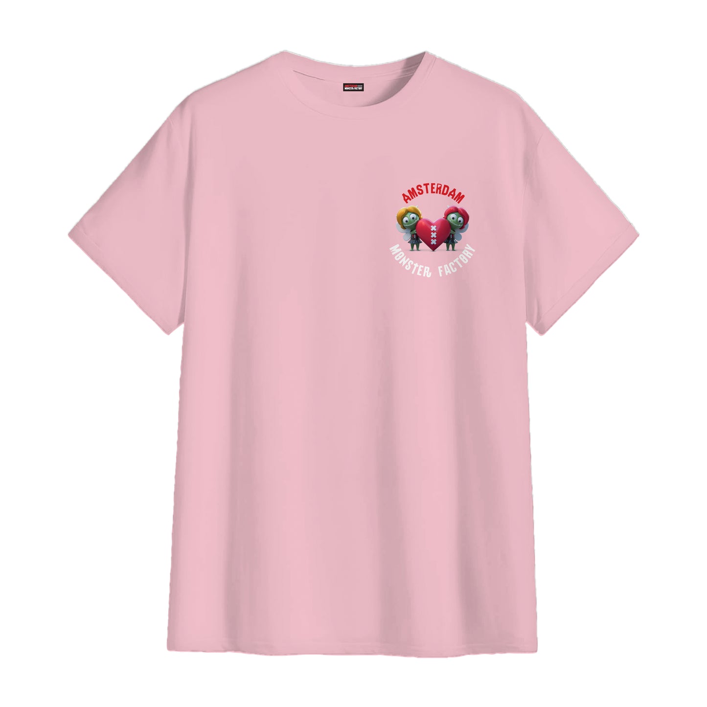 Love from Amsterdam Small Pink T