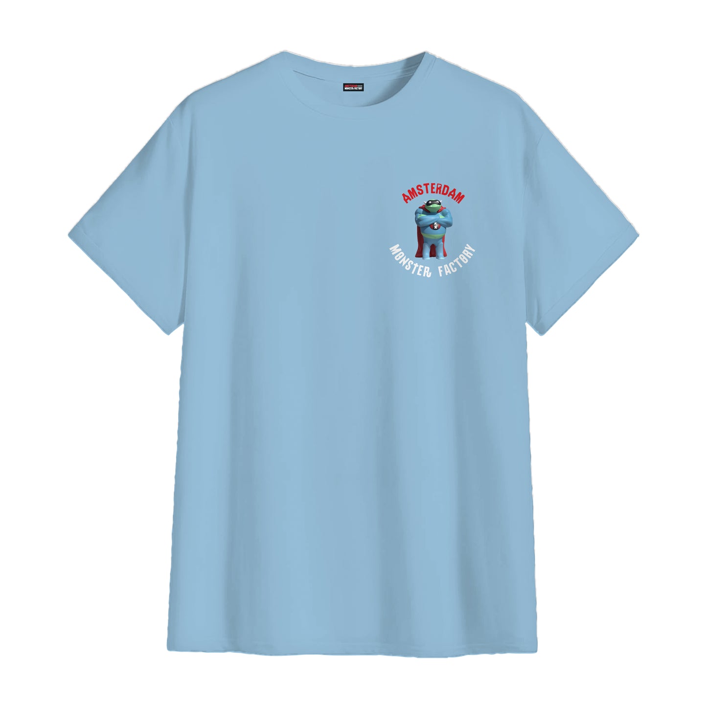 Moki the Man Small Blue T