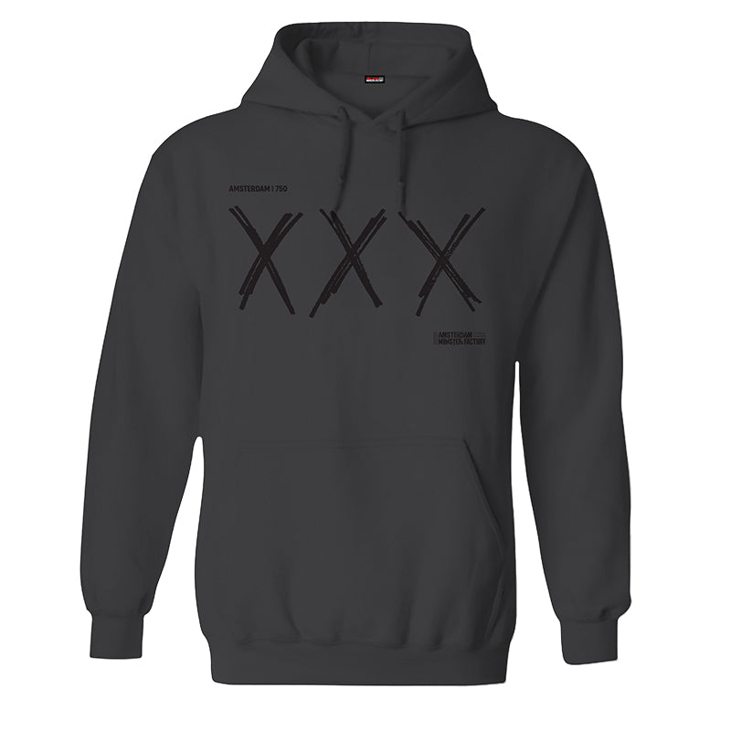 Triple XXX 750 Hoodie Black